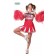 Cheerleader pakje rood wit