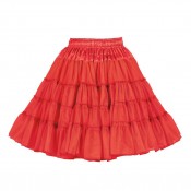 Petticoat Rood, 3-laags Luxe
