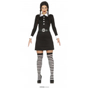 Thursday Halloween Jurk Black Doll