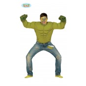 Groen Spierenshirt Hulkpak