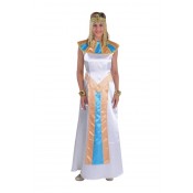 Cleopatra jurk wit luxe