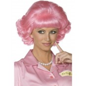 Frenchy Grease Pruik Pink Lady