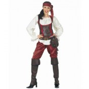 Piraat dame met broek
