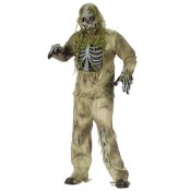 Skelet Zombie Kostuum Groen