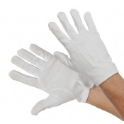 Luxe witte handschoenen