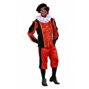 Zwarte Piet Pak Tormolinos Rood-Zwart