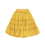 Petticoat Geel, 2-laags Luxe