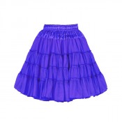 Petticoat Blauw, 2-laags Luxe