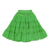 Petticoat Groen, 3-laags Luxe