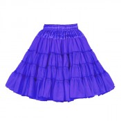 Petticoat Blauw, 3-laags Luxe